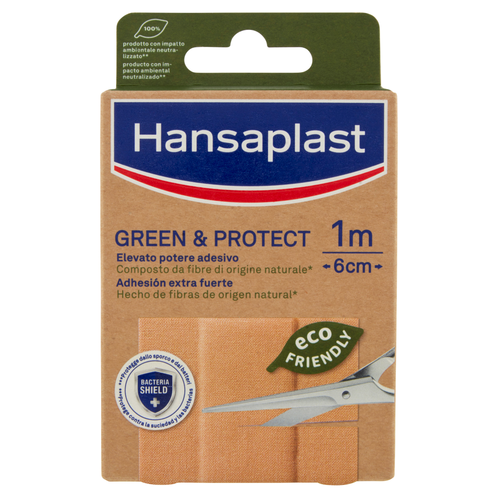Hansaplast Green & Protect 1 m - 6 cm, , large