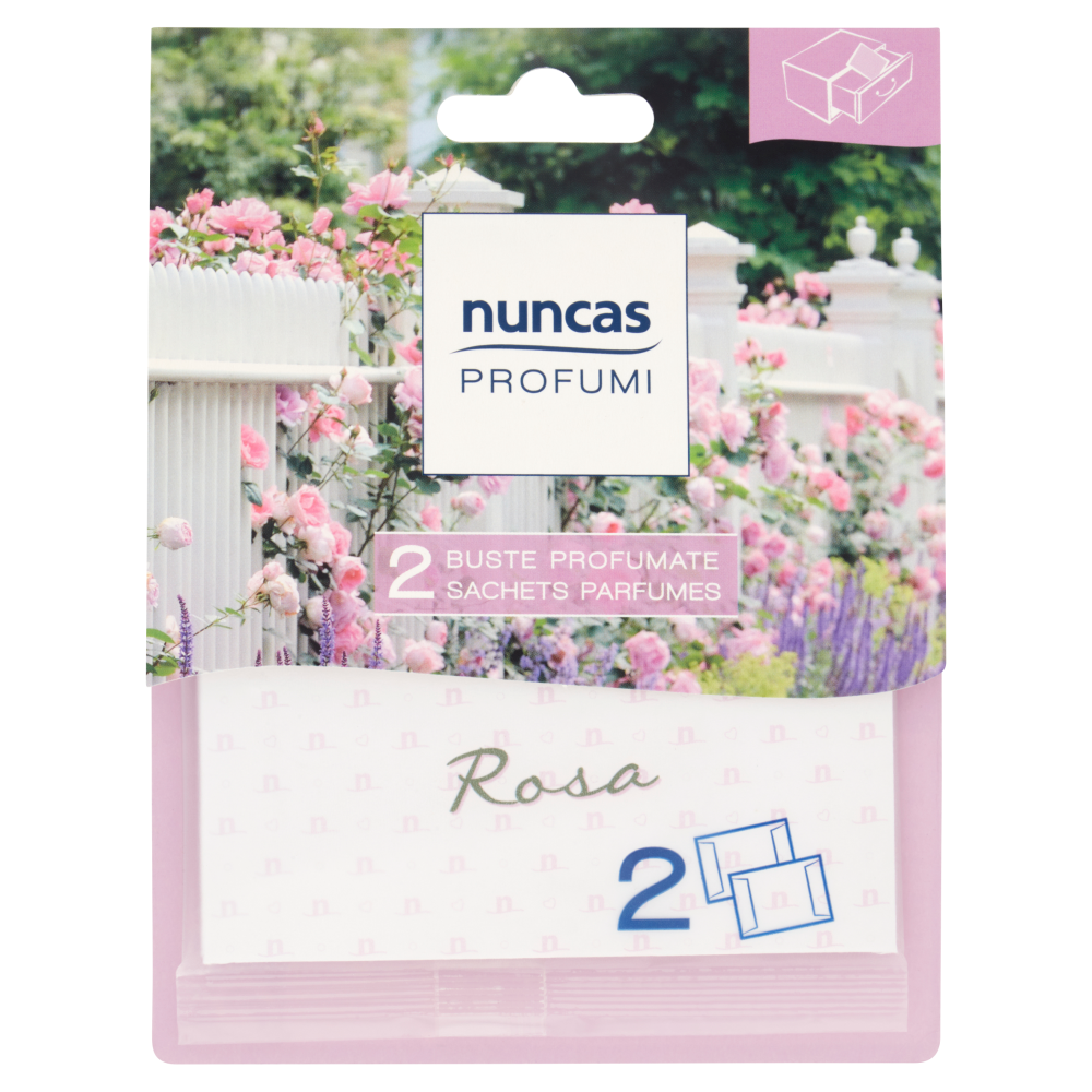 NUNCAS Busta Profumata Rosa 2 Pezzi - -