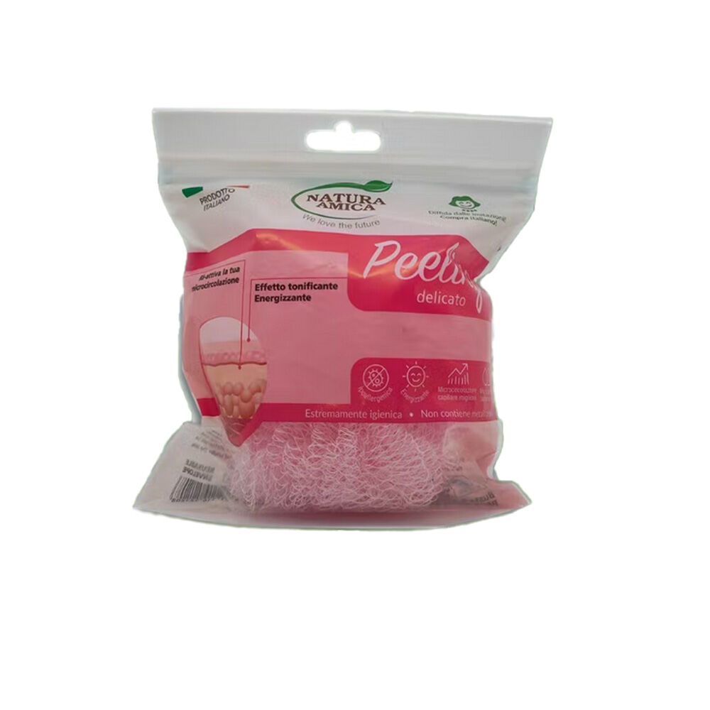 Natura Amica Spugna Soft Peeling Pink, , large
