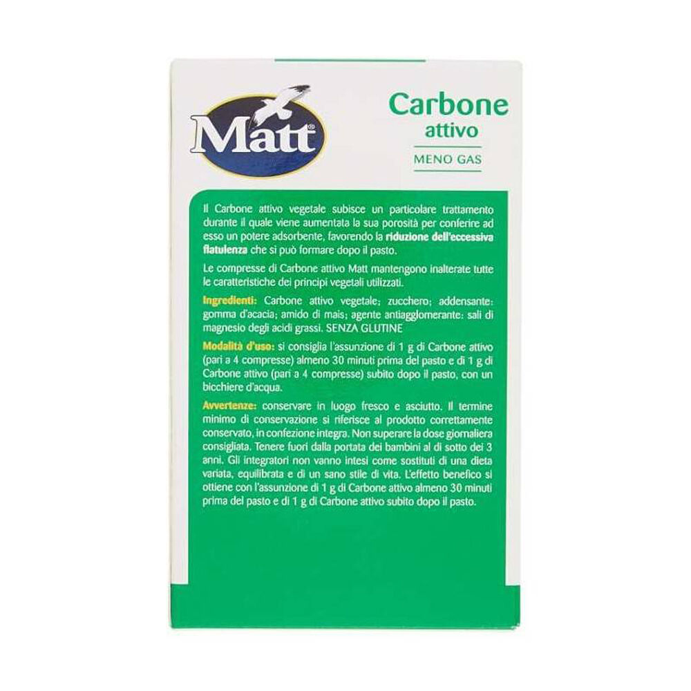 Matt Erboristeria Carbone Attivo 75 Compresse, , large