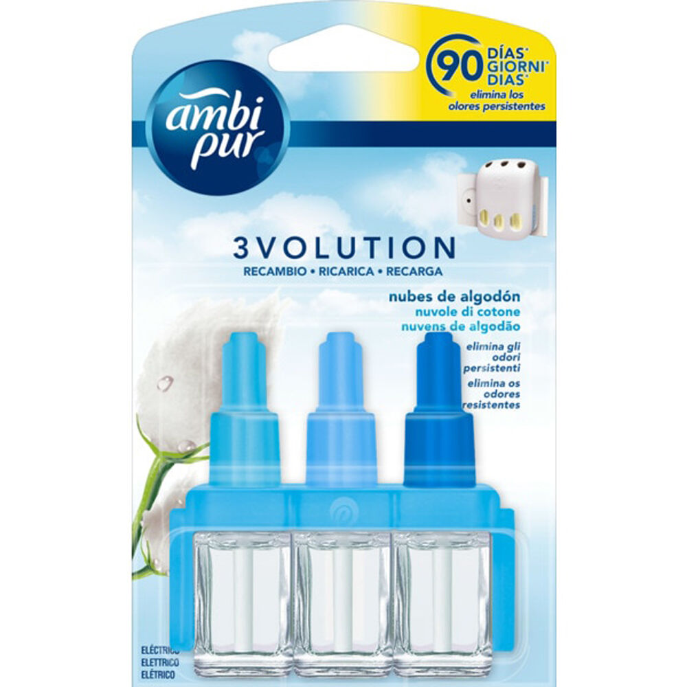 Ambi Pur 3Volution Ricarica Cotone 20ml - -