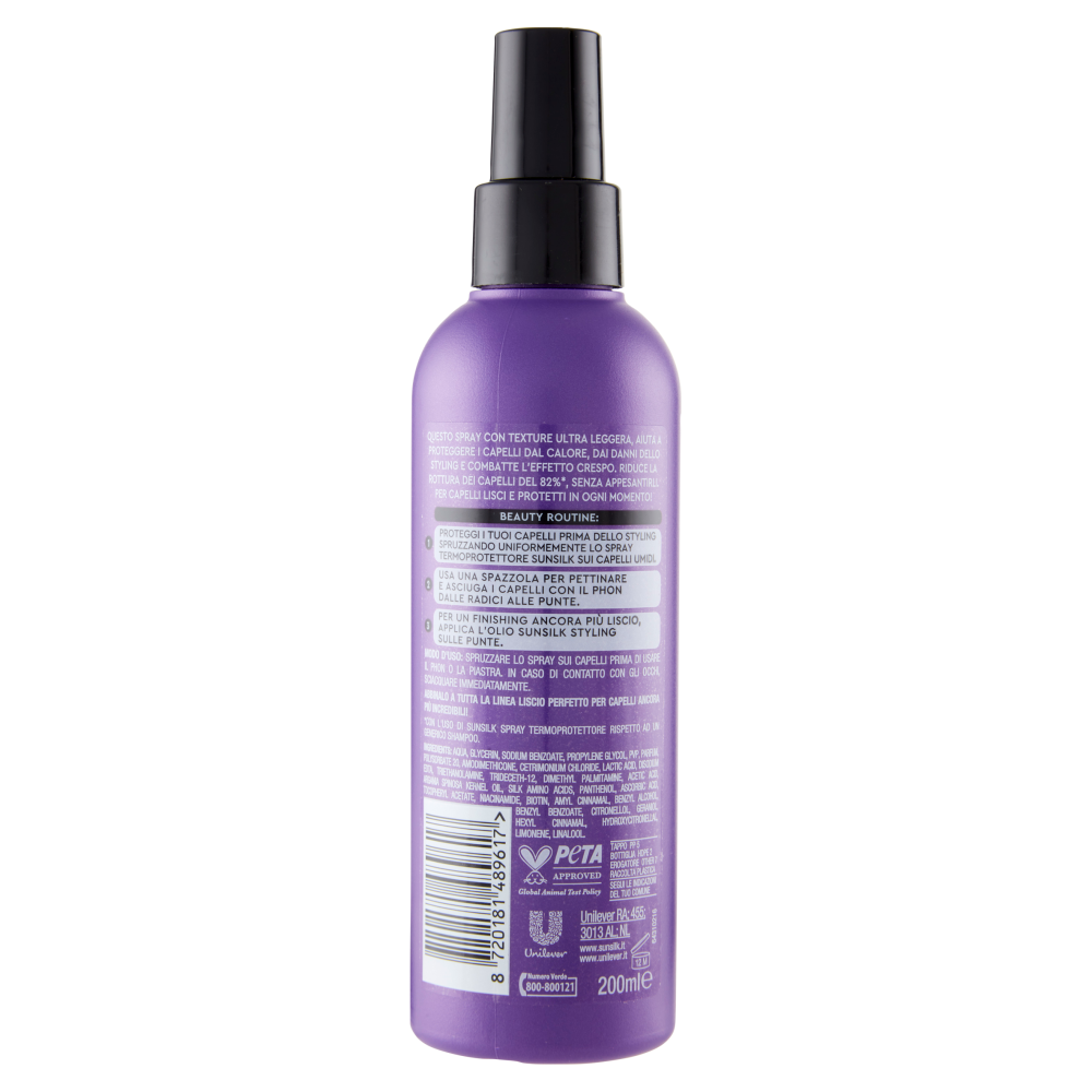 Sunsilk Liscio Perfetto Spray Termoprotettore 200 ml, , large