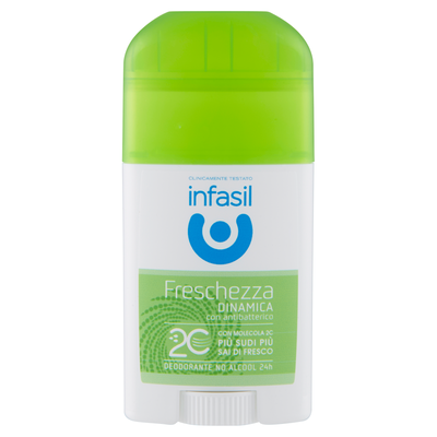 Infasil Freschezza Dinamica Deodorante Stick con Antibatterico 40 ml