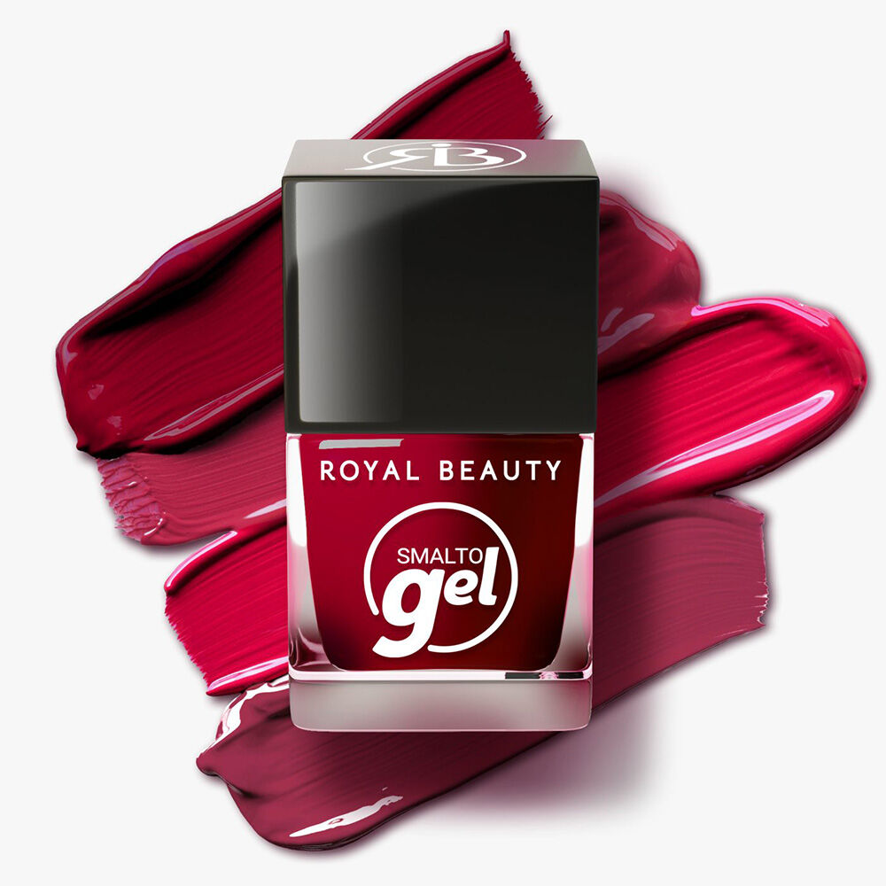 Royal Beauty Smalto Effetto Gel Rosso Magenta - -
