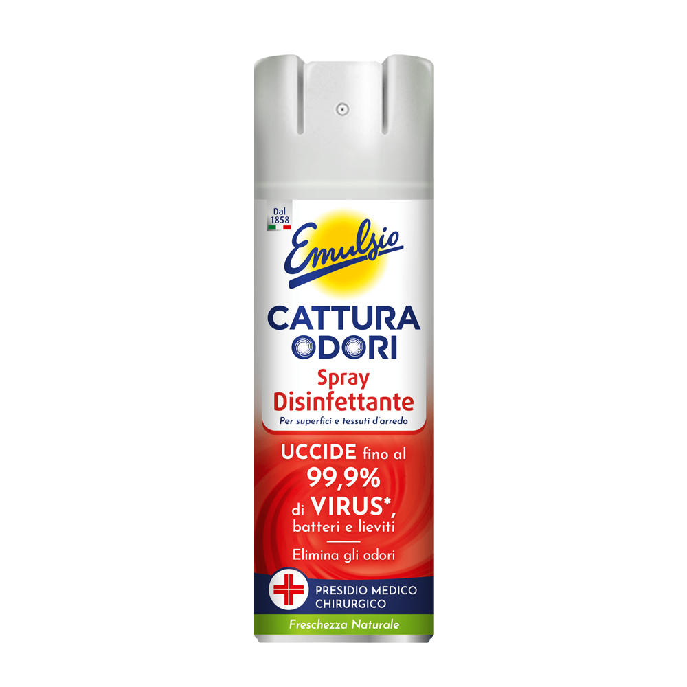 Emulsio ilCattura Odori Spray Igienizzante Freschezza Naturale 350 ml, , large