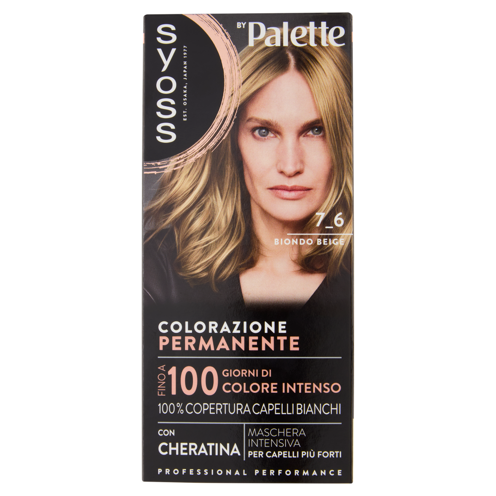 Syoss By Palette Colorazione Permanente 7.6 Biondo - -