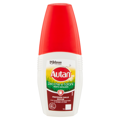 Autan Zecche e Tafani Vapo,  Spray Anti zecche e tafani, Insetto Repellente, 1 Flacone da 100 ml