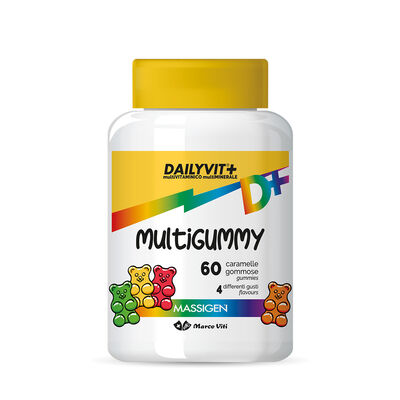 Dailyvit+ Multigummy Integratore Multivitaminico per Bambini 60 Caramelle