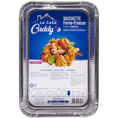 Caddy's Forno-Freezer 314x213 mm 2 Vaschette