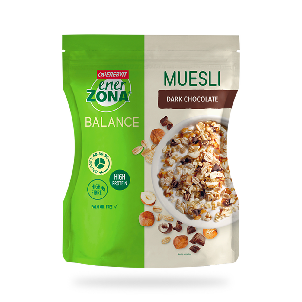 Enerzona Muesli Dark Chocolate, , large