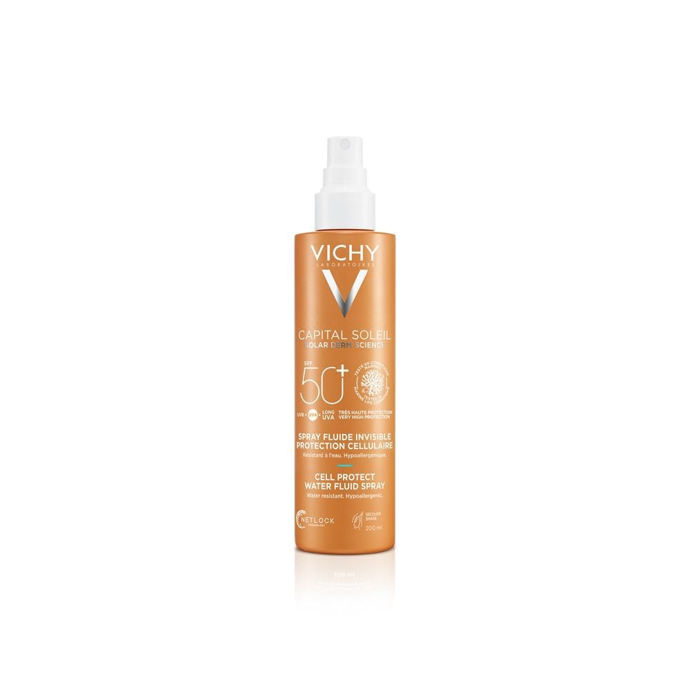 Capital Vichy Soleil Cell Protect Fluido Ultra Leggero Spray Protezione Alta Spf 50 200 Ml - Immagine 19