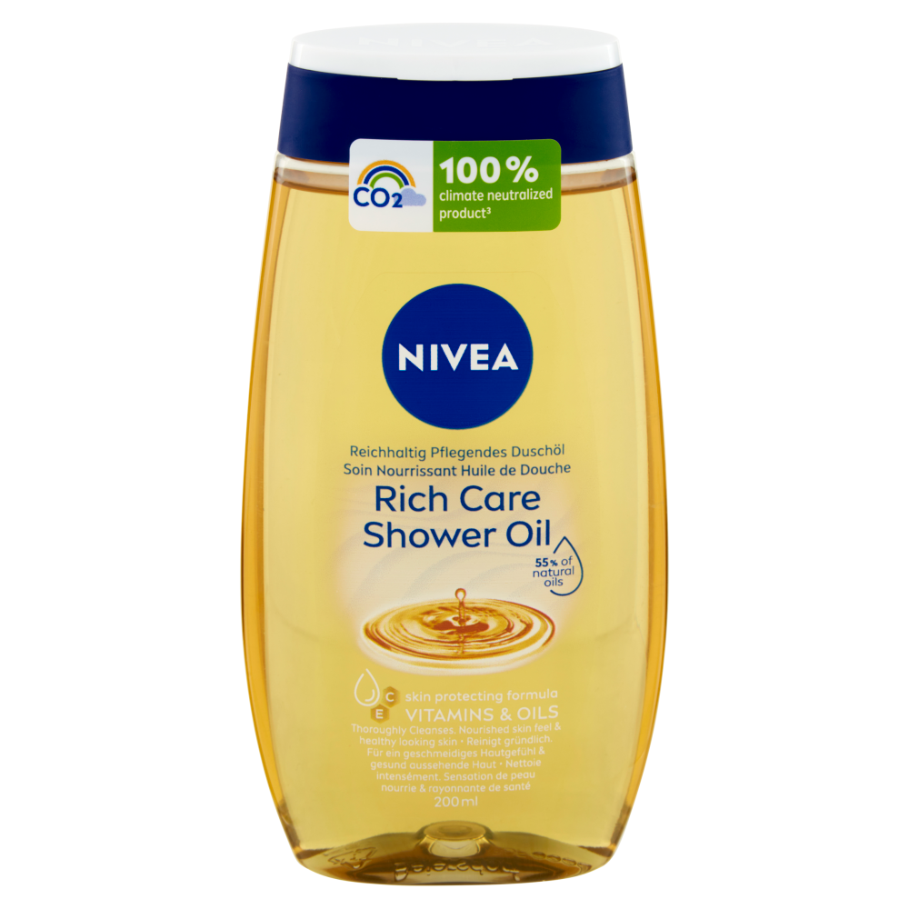 Nivea Doccia Natural Oil 200 ml, , large