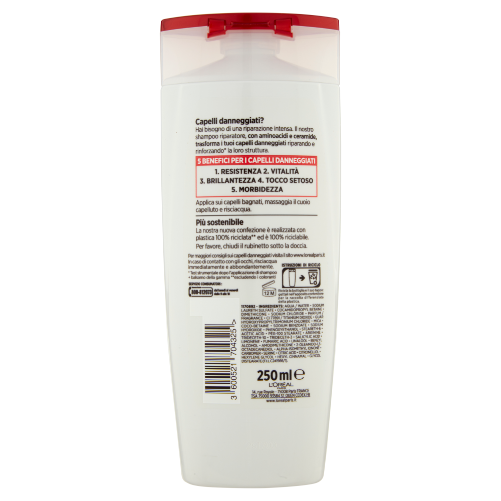 Elvive Total Repair 5 Shampoo 250ml, , large