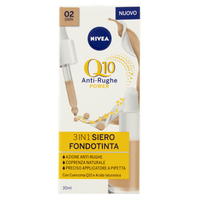 Nivea Q10 Anti-Rughe Power 3in1 Siero Fondotinta N.02