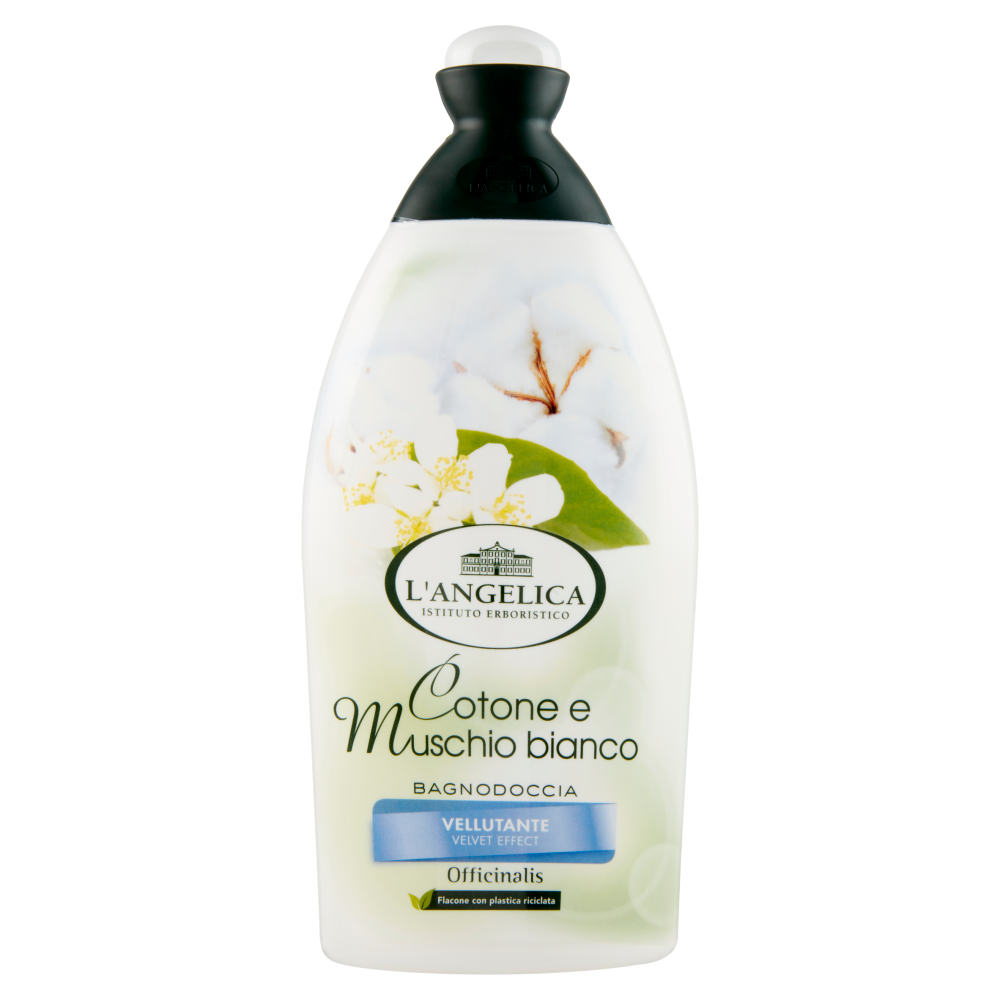L'Angelica Officinalis Cotone e Muschio bianco Bagnodoccia Vellutante 500 ml - -