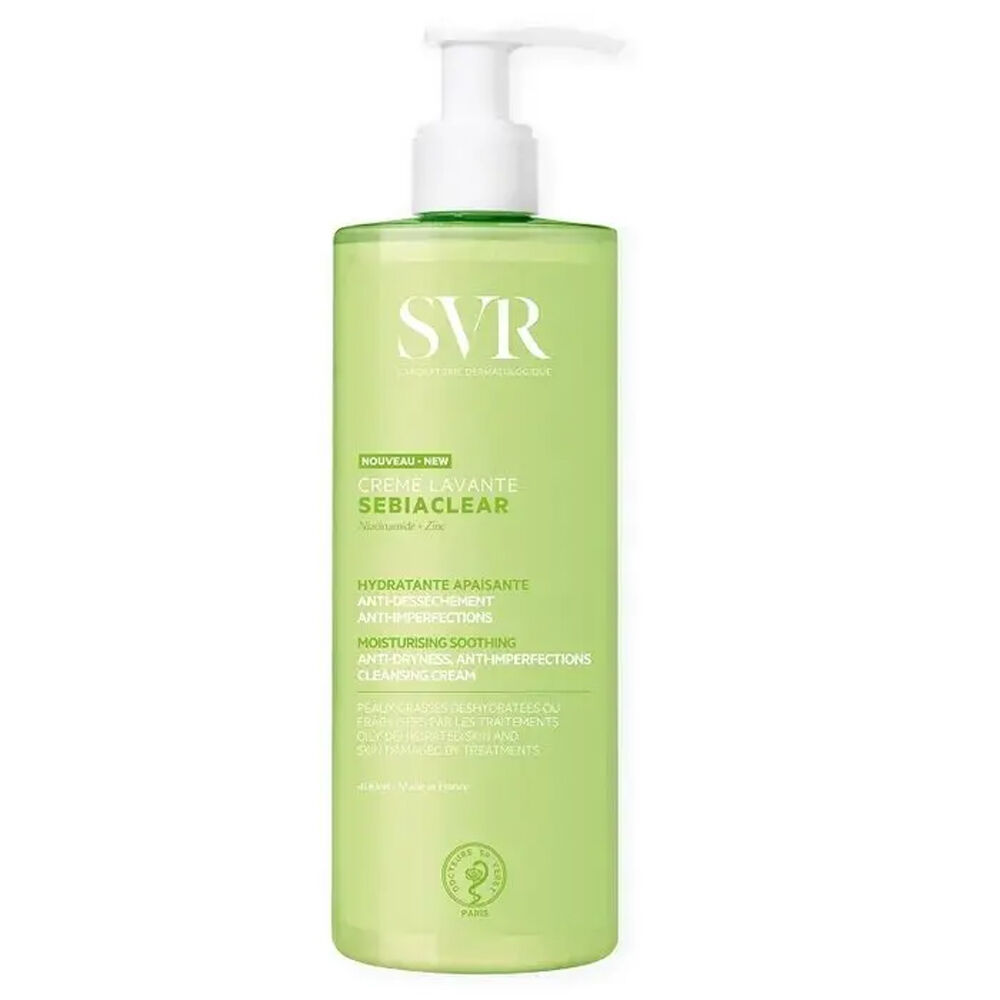 SVR Sebiaclear Cr&egrave;me Lavante Detergente Purificante 400ml, , large