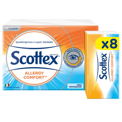 Scottex Fazzoletti Allergy 8 Pezzi
