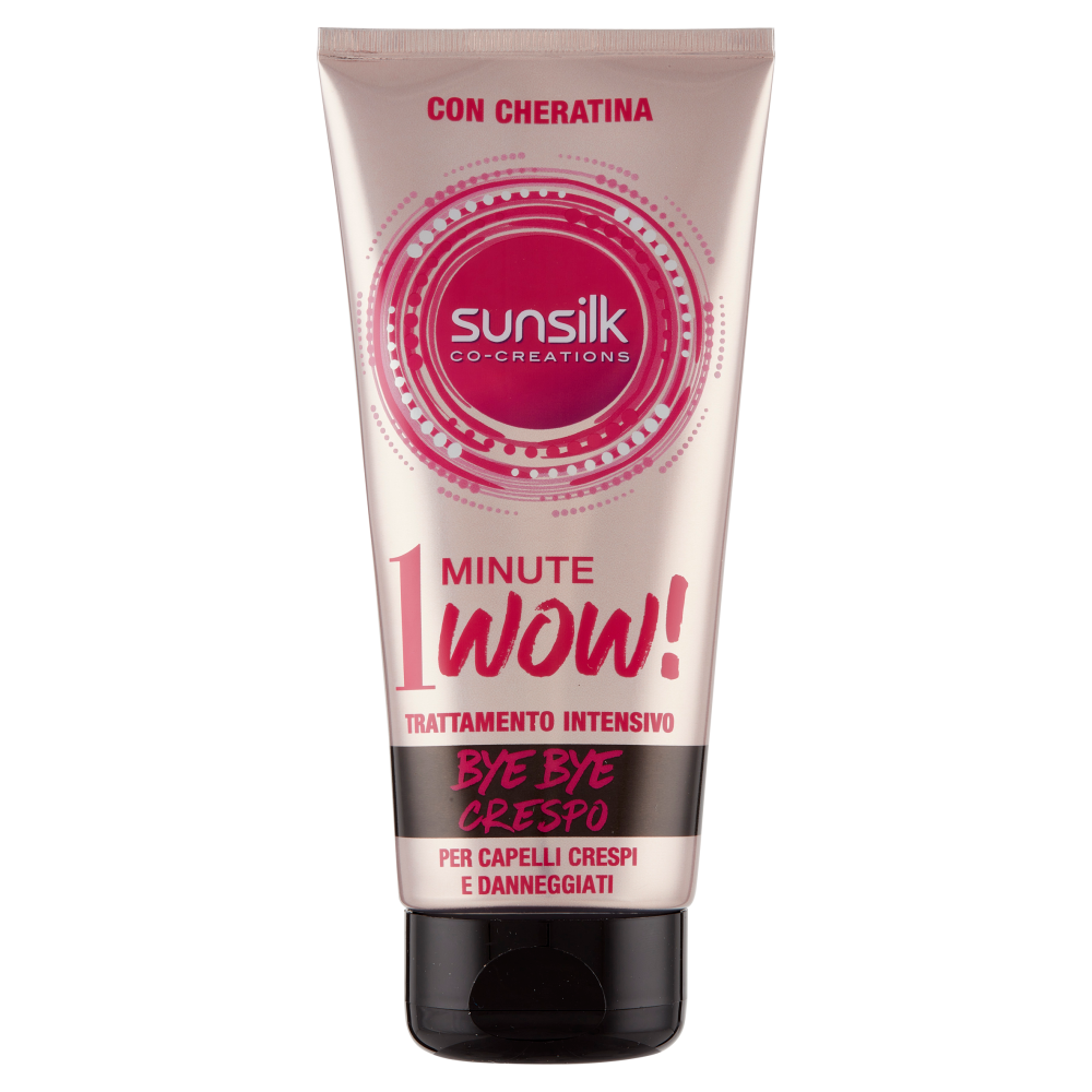 Sunsilk Trattamento Intensivo 1 Minute Wow! Bye Bye Crespo 180 ml - -