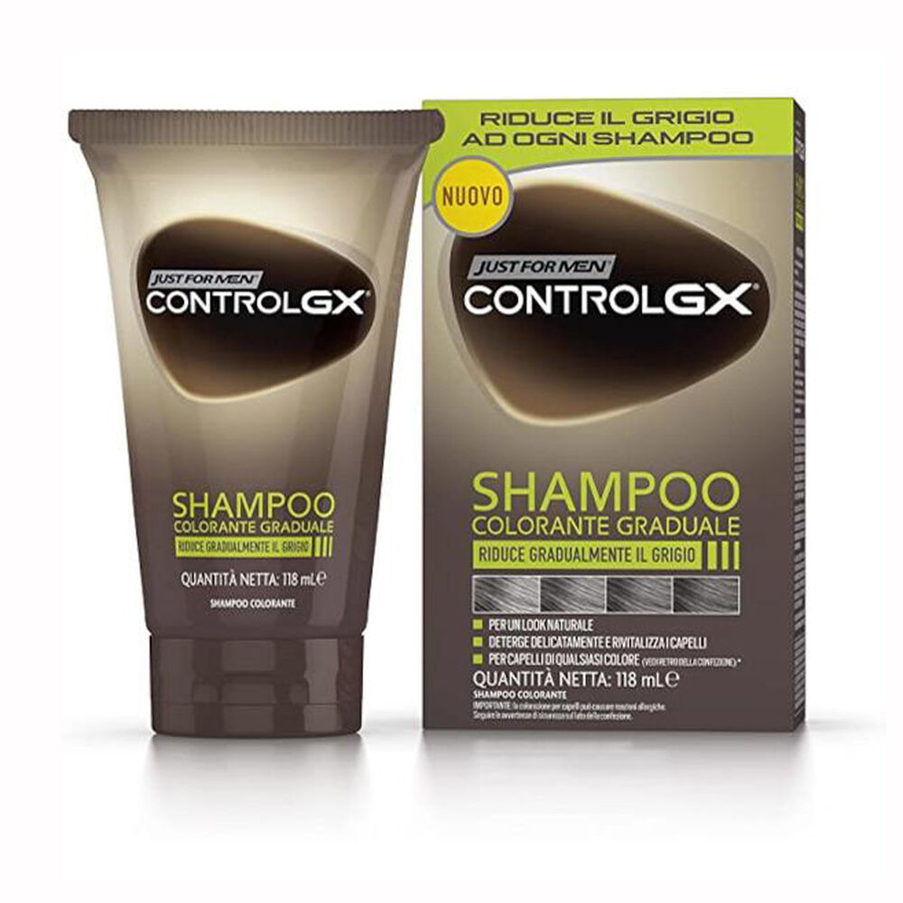 Just for Men Control GX Shampoo Colorante Graduale 118 ml, , large