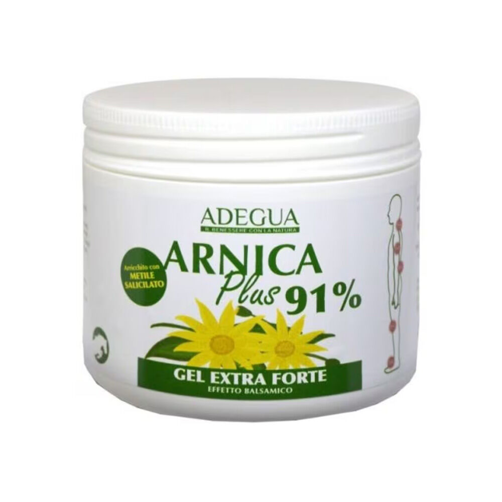 Adegua Arnica Plus 91% Gel Extra Forte 500ml - -