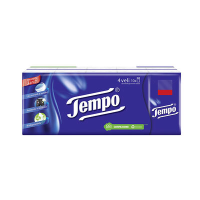 Tempo Fazzoletti 10 Pacchetti