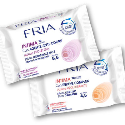 Fria Salviette Intime 20 Pezzi Assortite