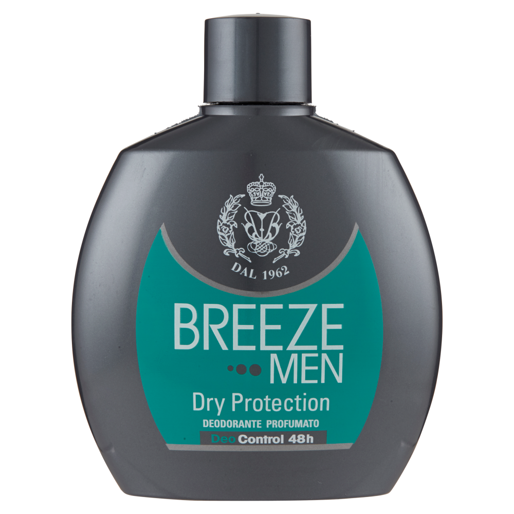 Breeze Men Dry Deodorante Squeeze 100ml - -