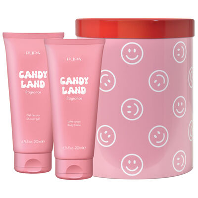PUPA Happybox Kit 1 Latte Doccia 200 ml + Latte Corpo 200 ml - Candy Land