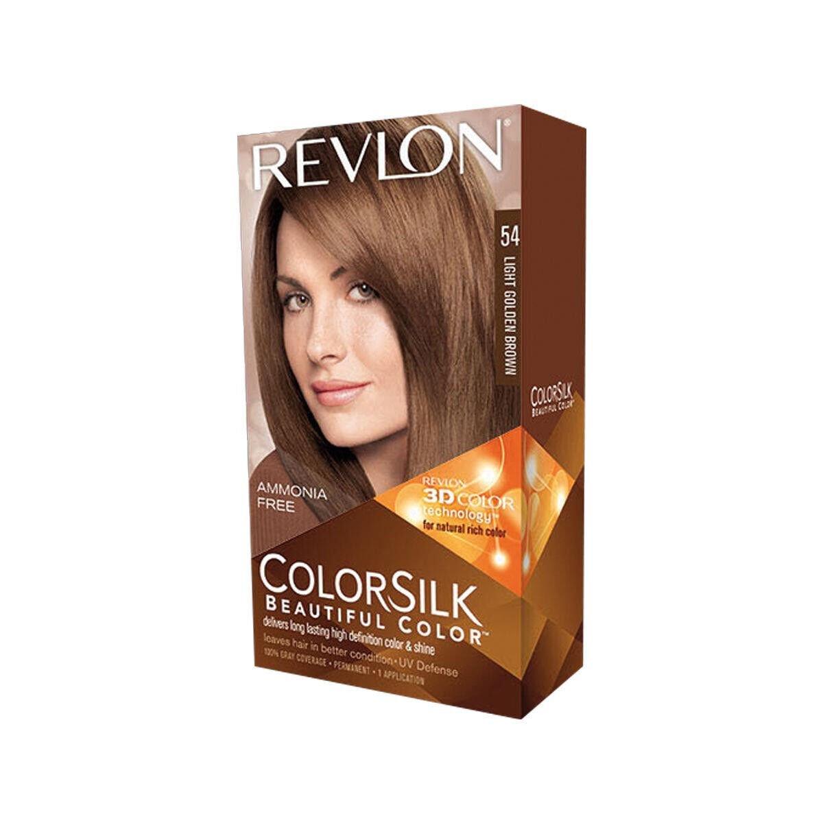 Revlon Colorsilk Colorazione Permanente Castano Dorato Chiaro N.54 - -