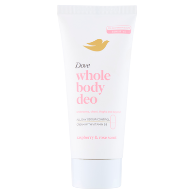 Dove Whole Body Deo Sensitive Raspberry & Rose Scent 75 ml