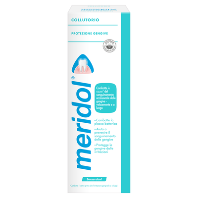 Meridol Collutorio Protezione Gengive con Antibatterico 400 ml