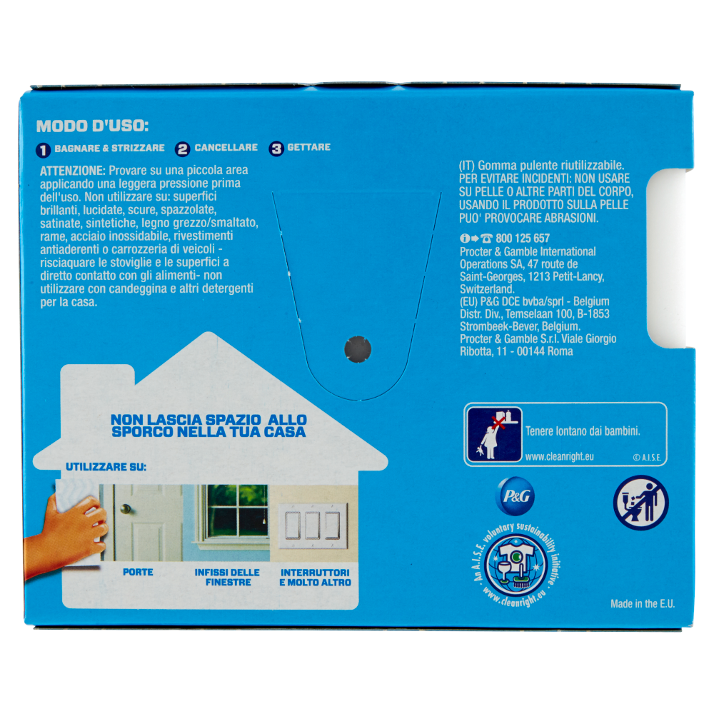 Mastro Lindo Gomma Magica 2 Pezzi, , large