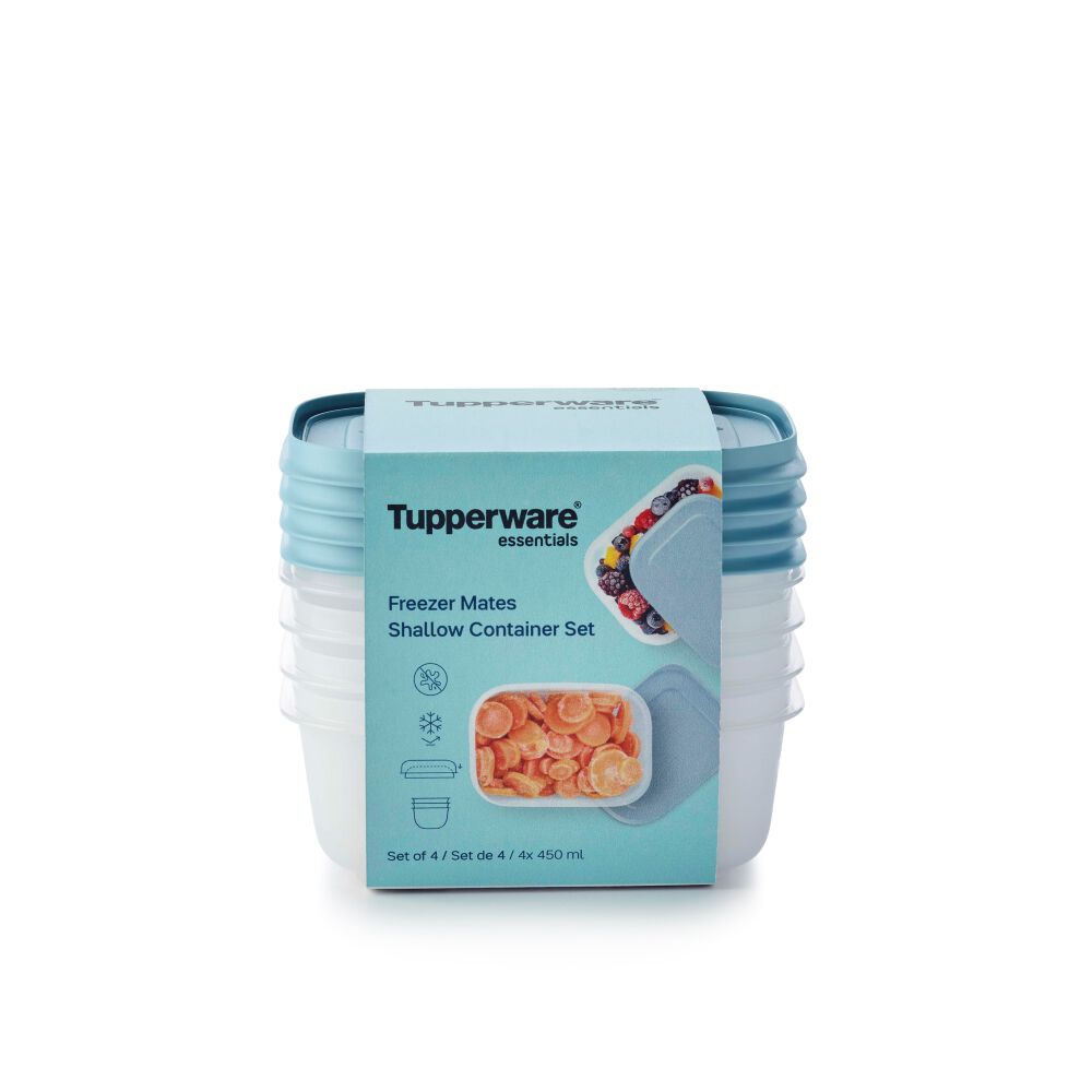 Tupperware Freezer Mates Set di 4 Contenitori, , large