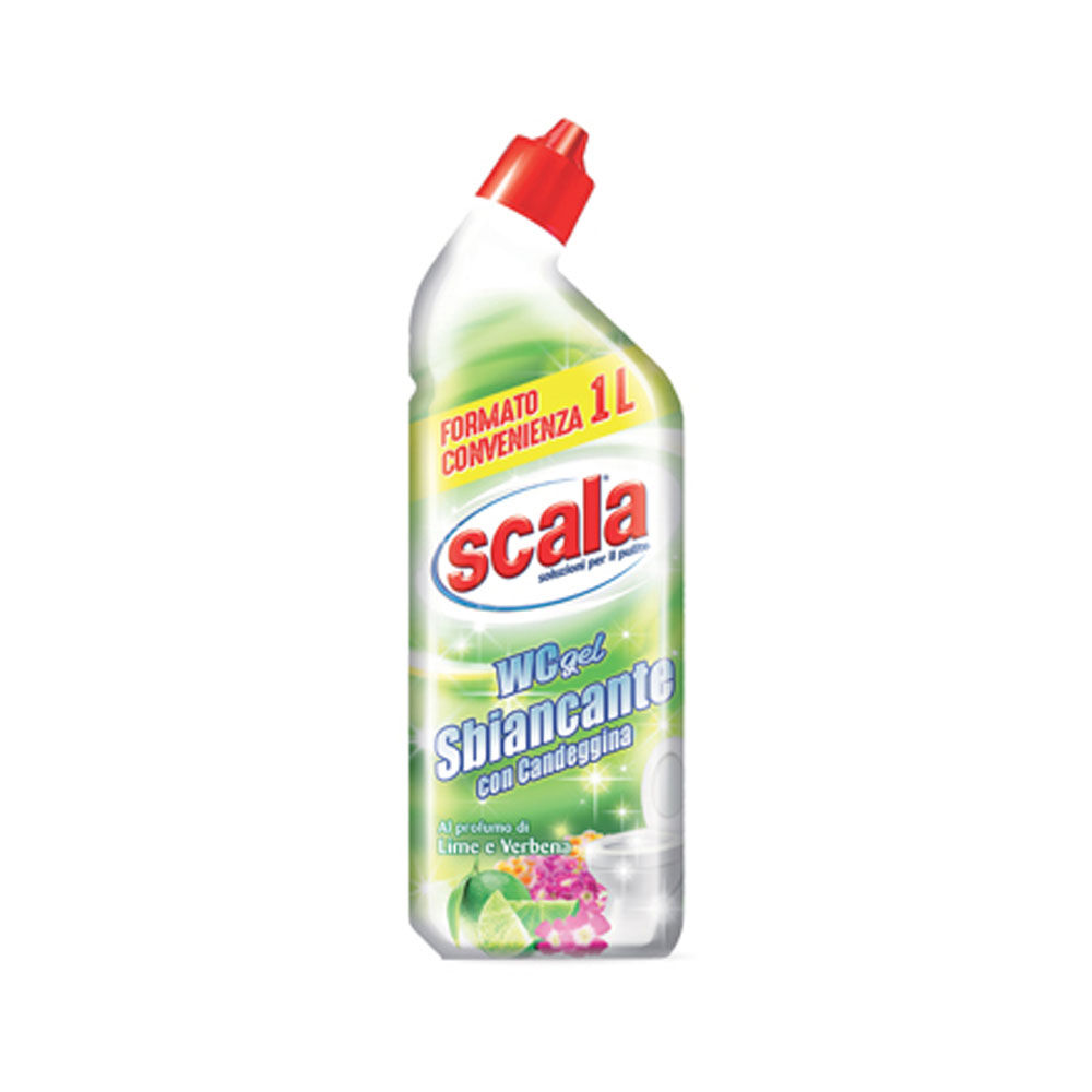 Scala WC Gel con Candeggina 1000 ml - -