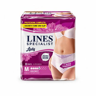 Lines Specialist Discreet Medium 8 Pezzi