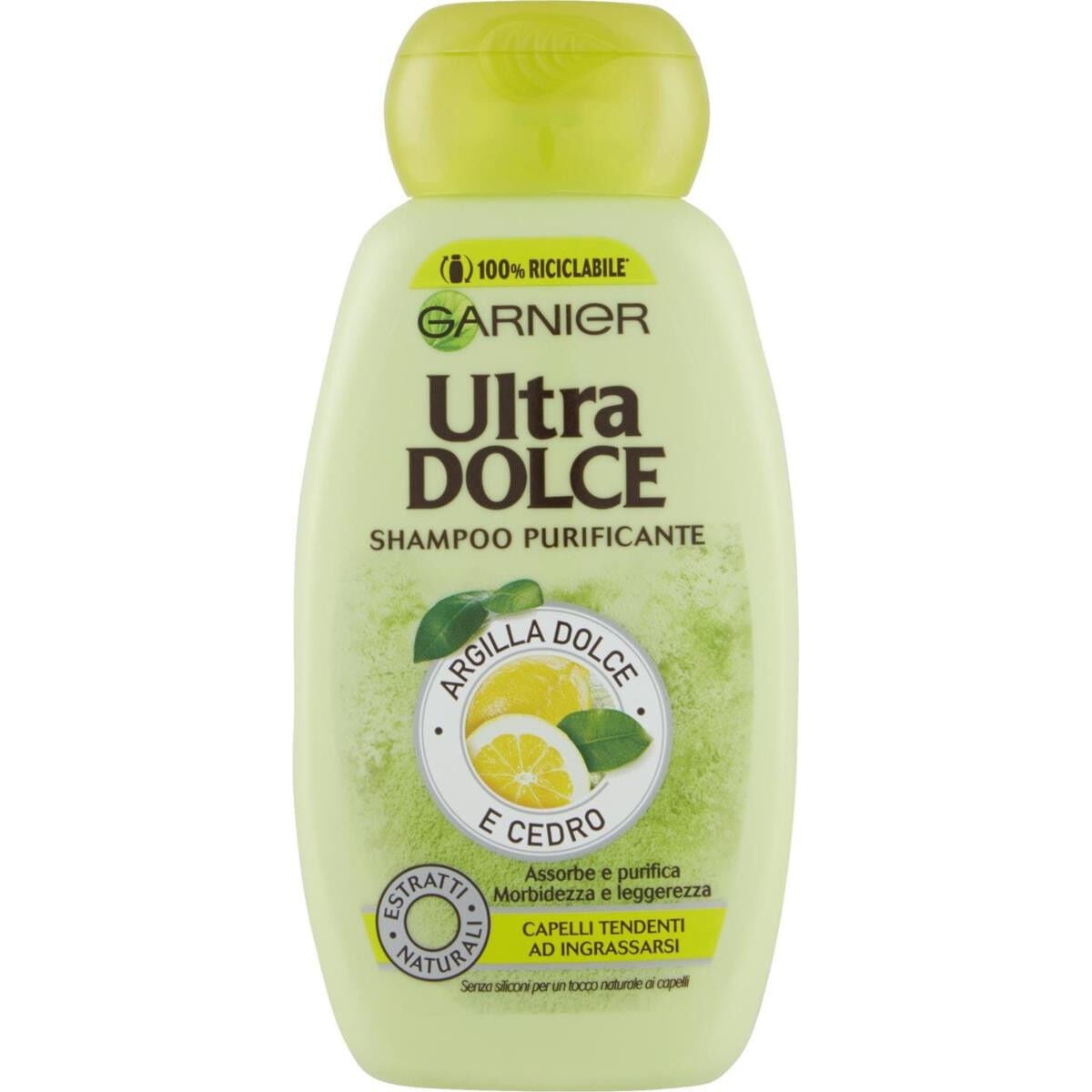 Garnier Ultra Dolce Argilla Dolce e Cedro Shampoo 250 ml - -