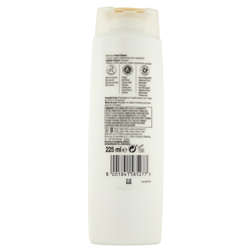 Pantene Pro-V Classico Shampoo 250 ml, , large