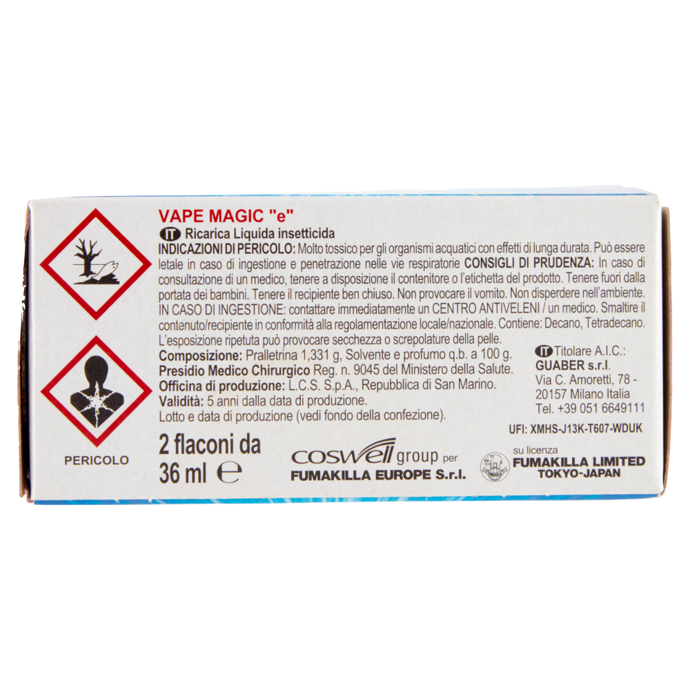Vape Liquido Classic Ricarica 2 x 36 ml, , large