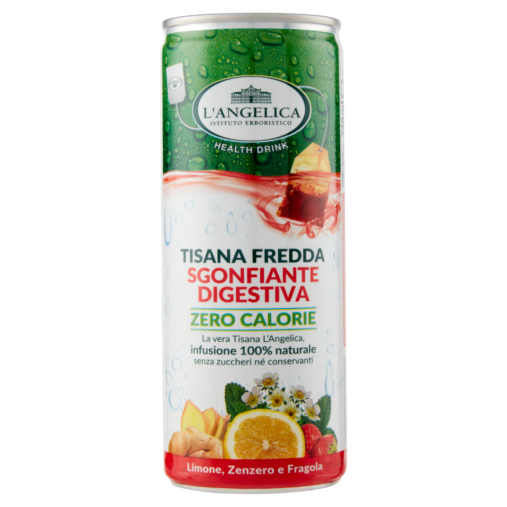 L'Angelica Health Drink Tisana Fredda Sgonfiante Digestiva Zero Calorie 240 ml, , large