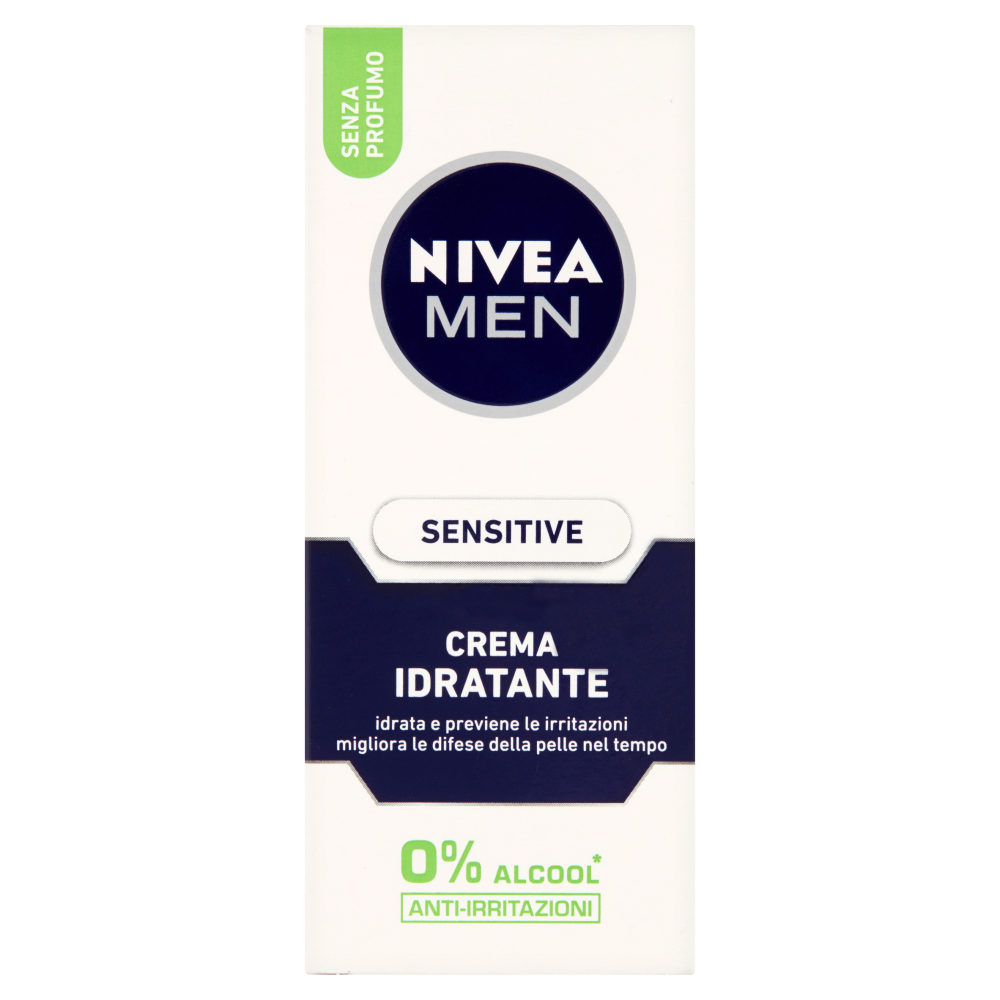 Nivea Men Sensitive Crema Idratante 75 ml, , large