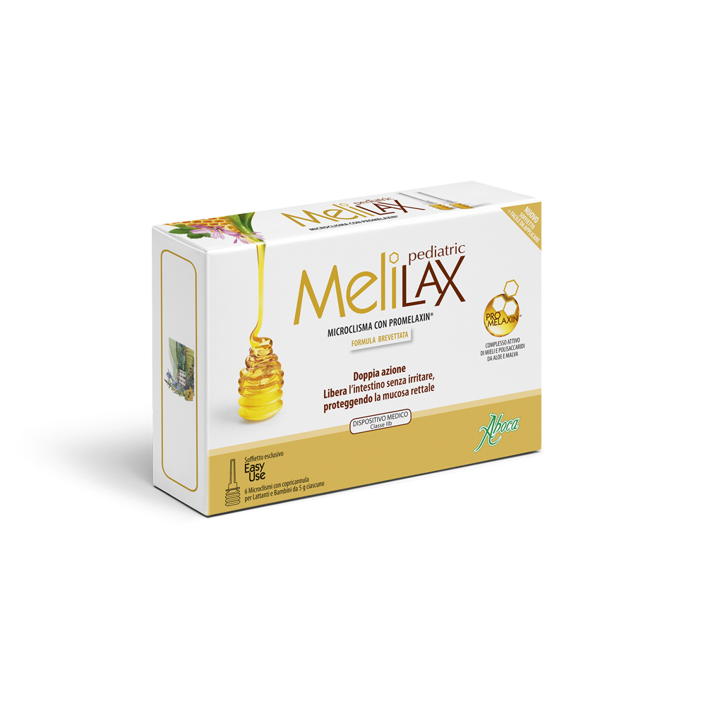 Aboca Melilax Pediatric 6 Microclismi, , large