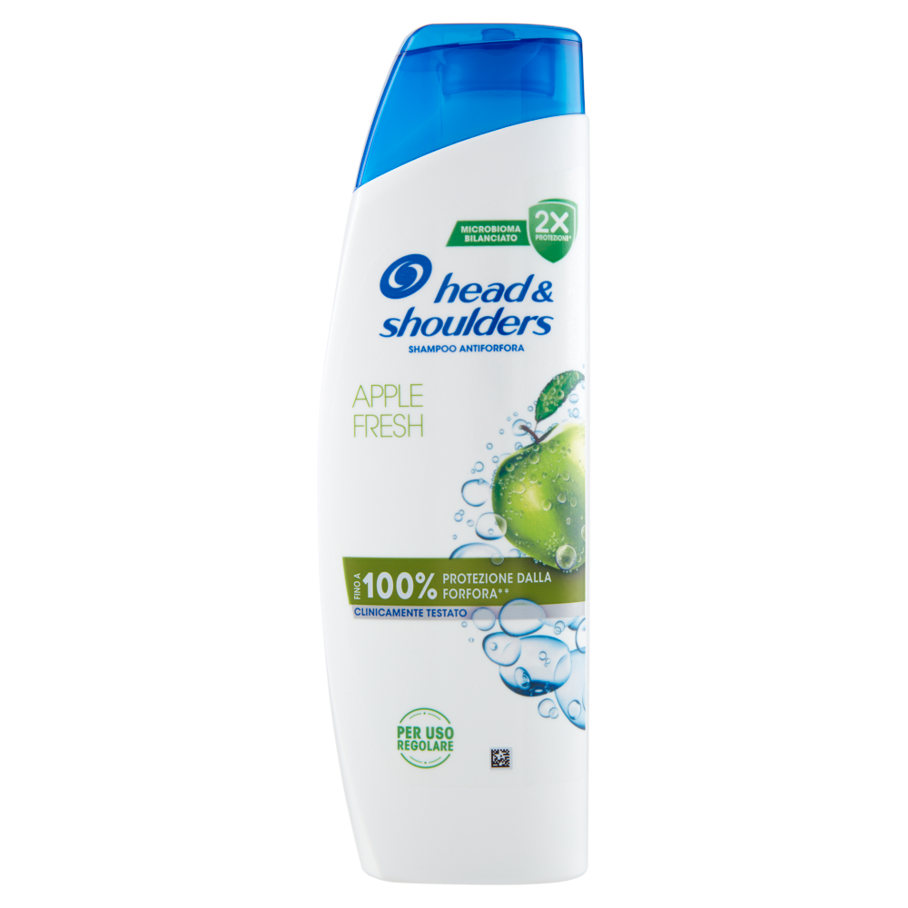 Head & Shoulders Shampoo Antiforfora Apple Fresh 250 Ml - -