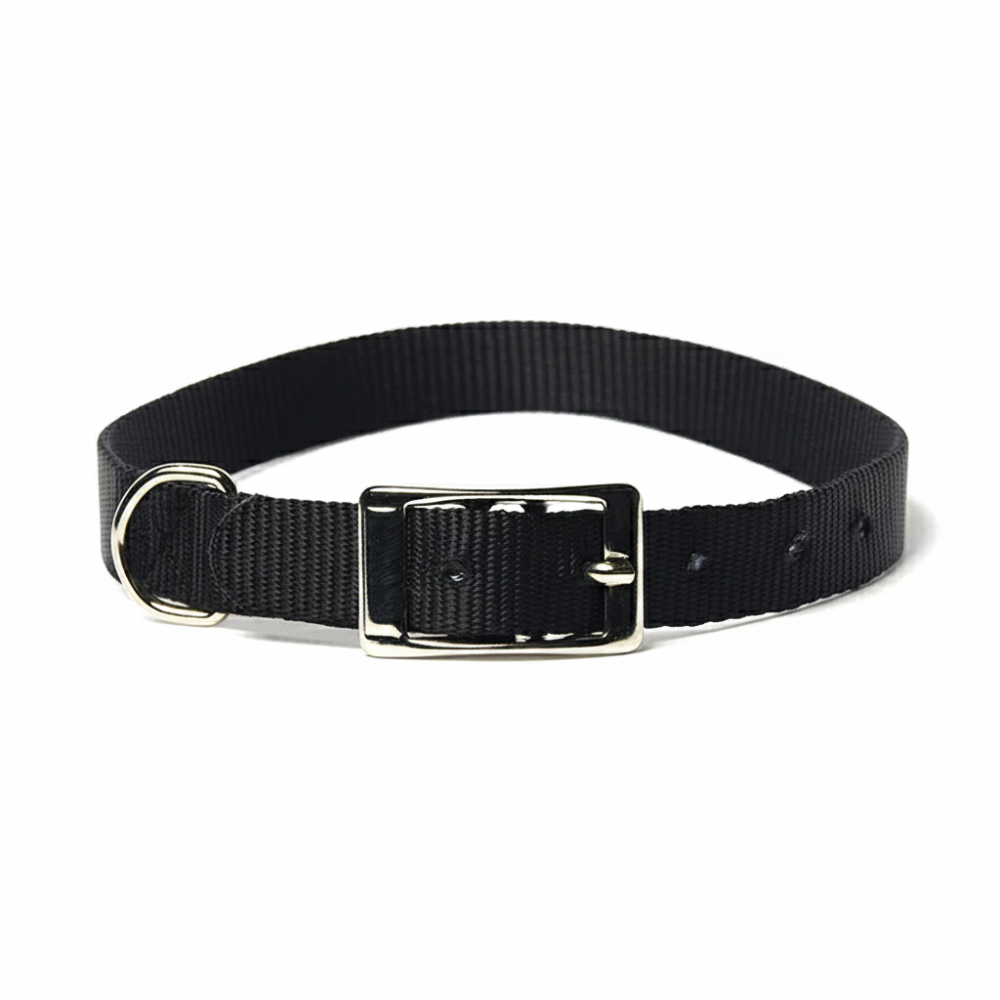 Petup Collare nylon mm 15 x 450 nero, , large