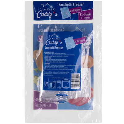 CADDY'S SACCHI GELO STRAPPO 15X30 50PZ