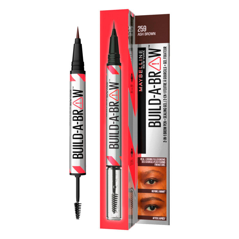 Maybelline Build-A-Brow Penna Sopracciglia e Gel Fissante N.259 - -