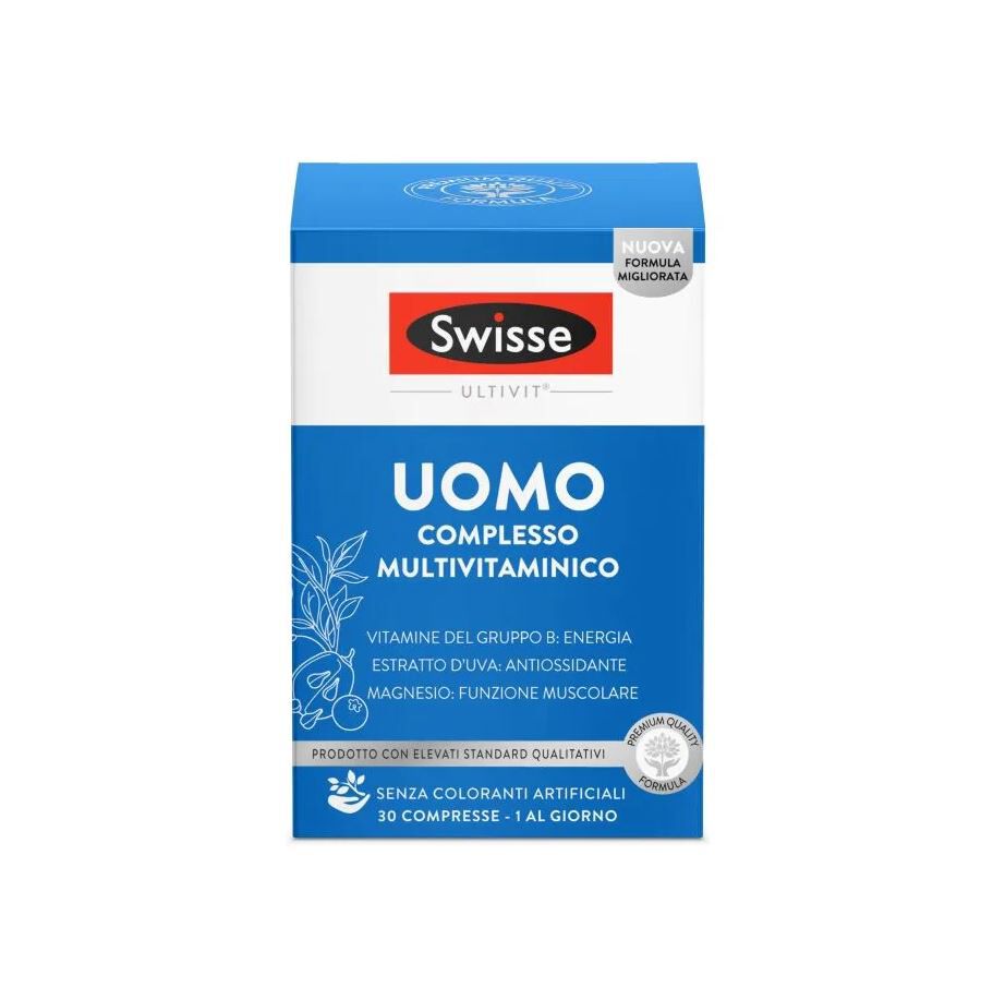 Swisse Multivitaminico Uomo 30 Compresse - -