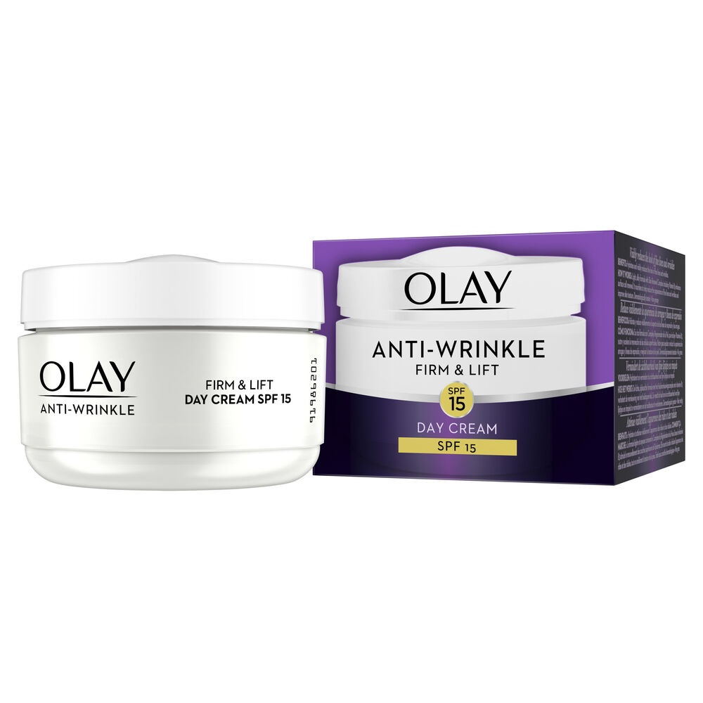 Olay Crema Viso Giorno Antirughe Idratante Anti-Et&agrave; SPF 15 50 ml, , large