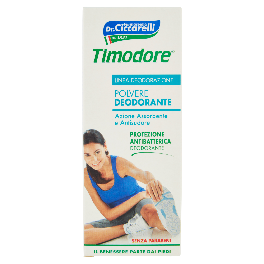 Timodore Linea Deodorazione Polvere Deodorante 75 g, , large