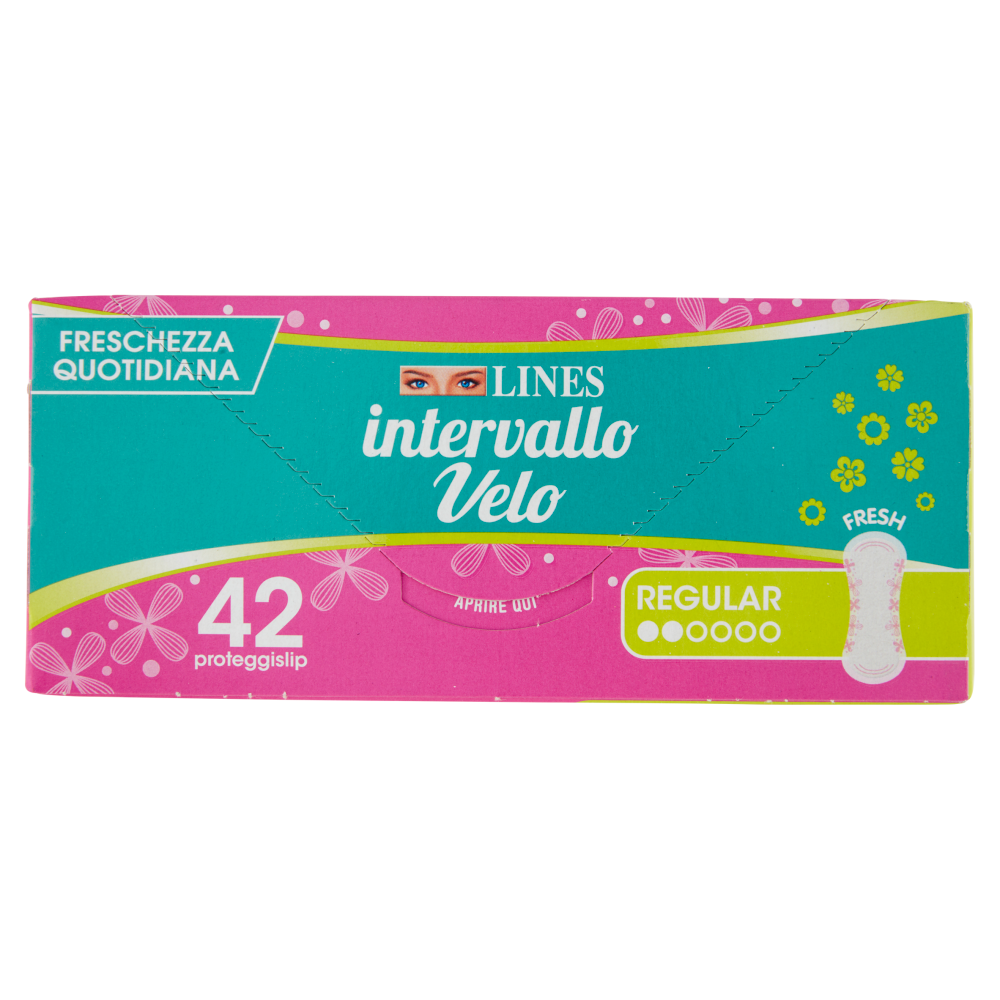 Lines intervallo Velo Fresh 42 Proteggislip - -