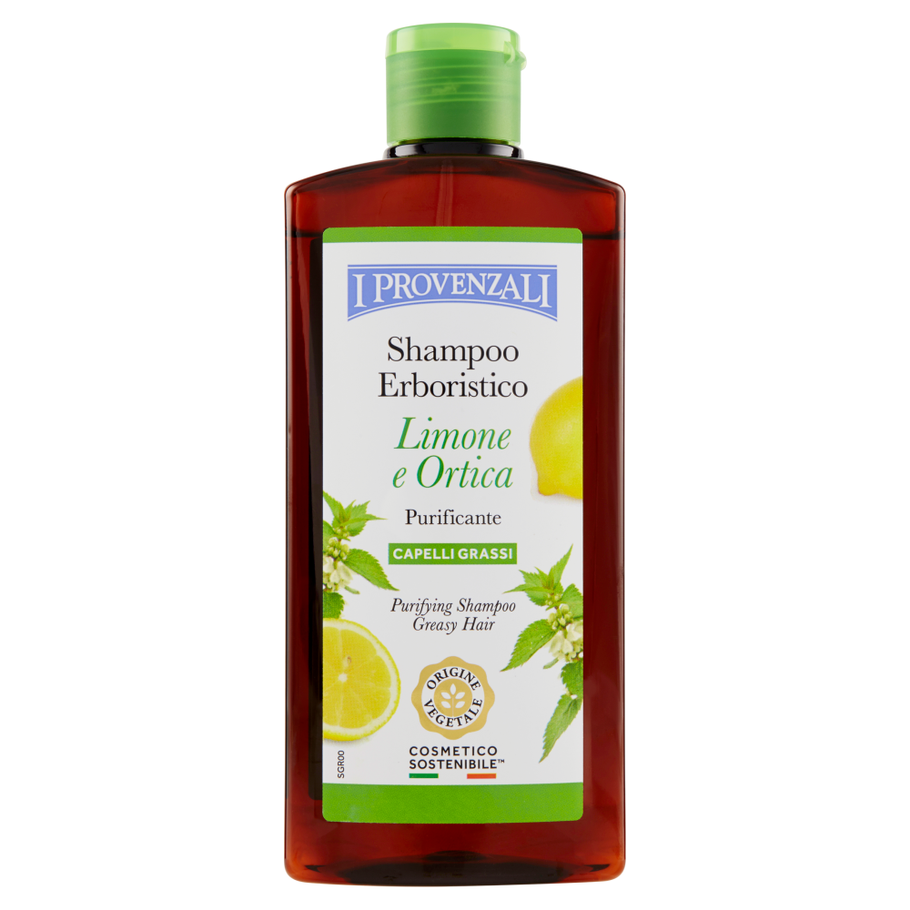 I Provenzali Shampoo Erboristico Limone e Ortica 250 ml - -